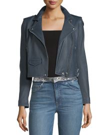 Iro Ashville Leather Moto Jacket at Neiman Marcus